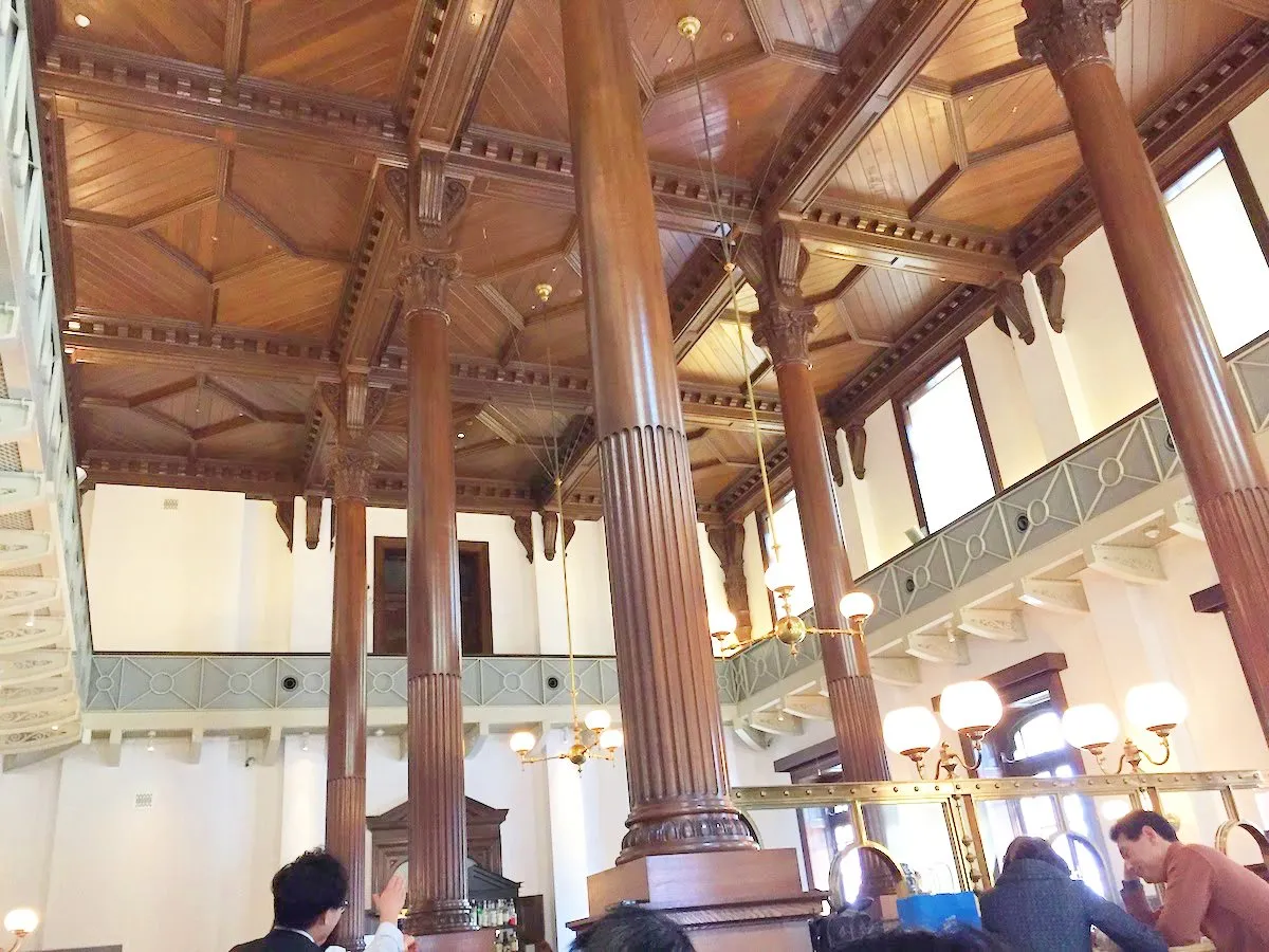CAFE1894の天井