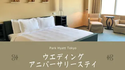 パークハイアットのウエディングアニバーサリーステイを満喫。お得に泊まれるおすすめプランでした