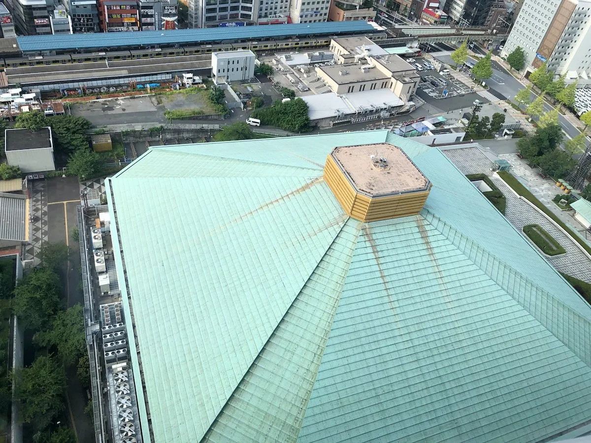 両国国技館の屋根