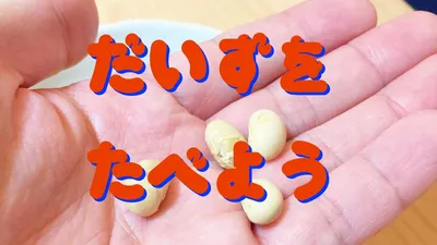 大豆をおやつにしよう！お手軽にポリポリ食べれておいしいです