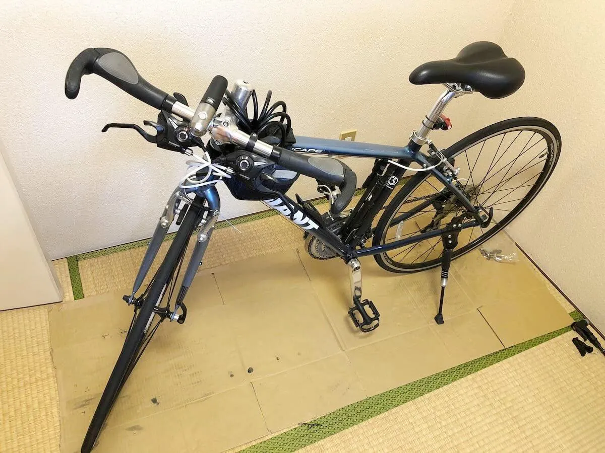 ジモティーに出品した自転車