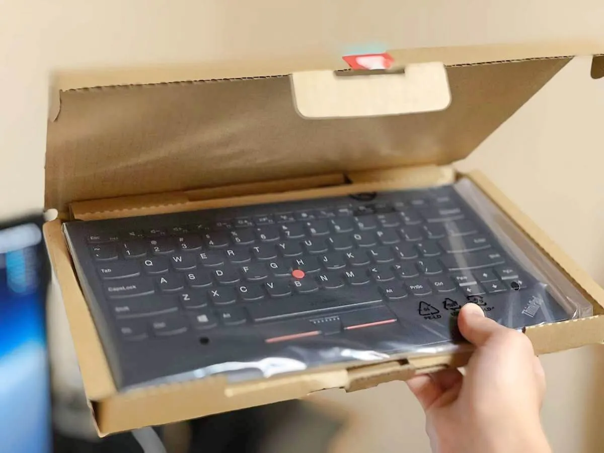 thinkpadの英字キーボード