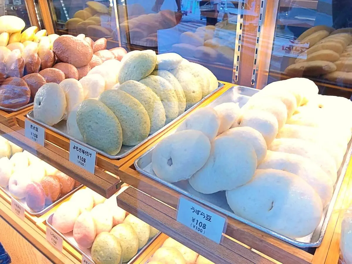 うずら豆の蒸しパン