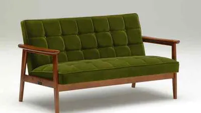 カリモク60を中古で買う！評判が気になるモケットグリーンのソファ