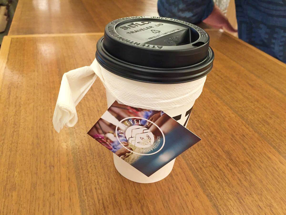 VERVEコーヒーのカップ