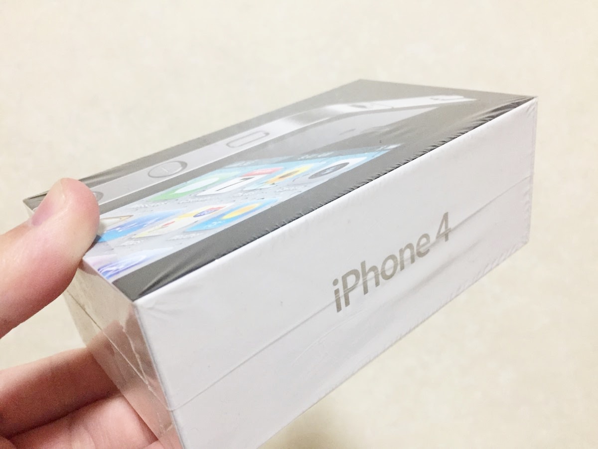 iphone4の箱の写真