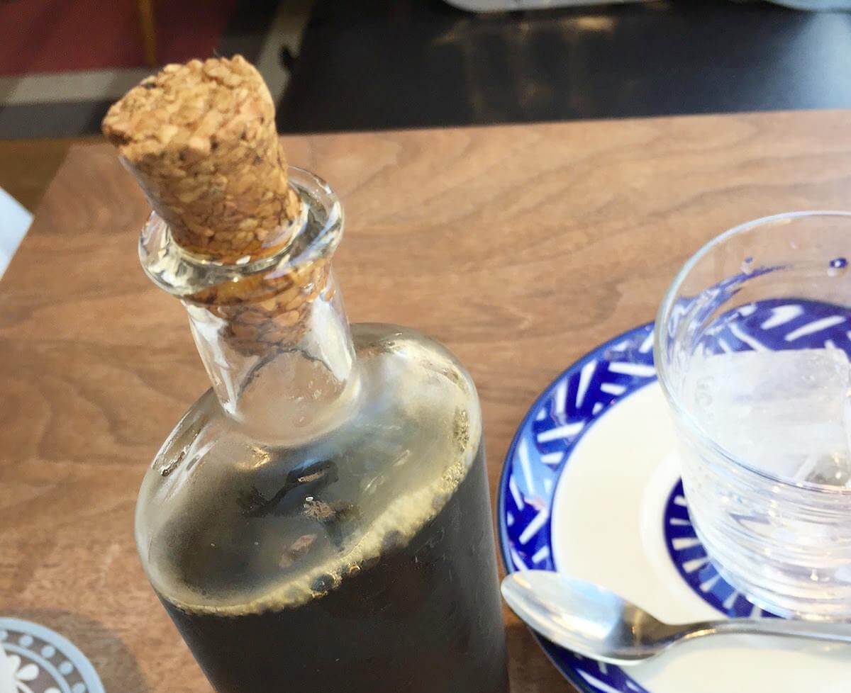 瑠之亜珈琲のアイスコーヒー