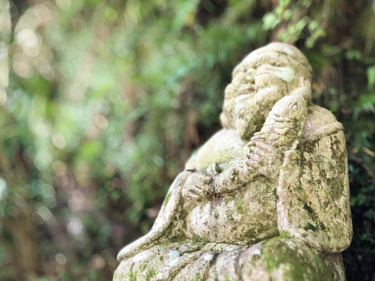 中津渓谷の七福神