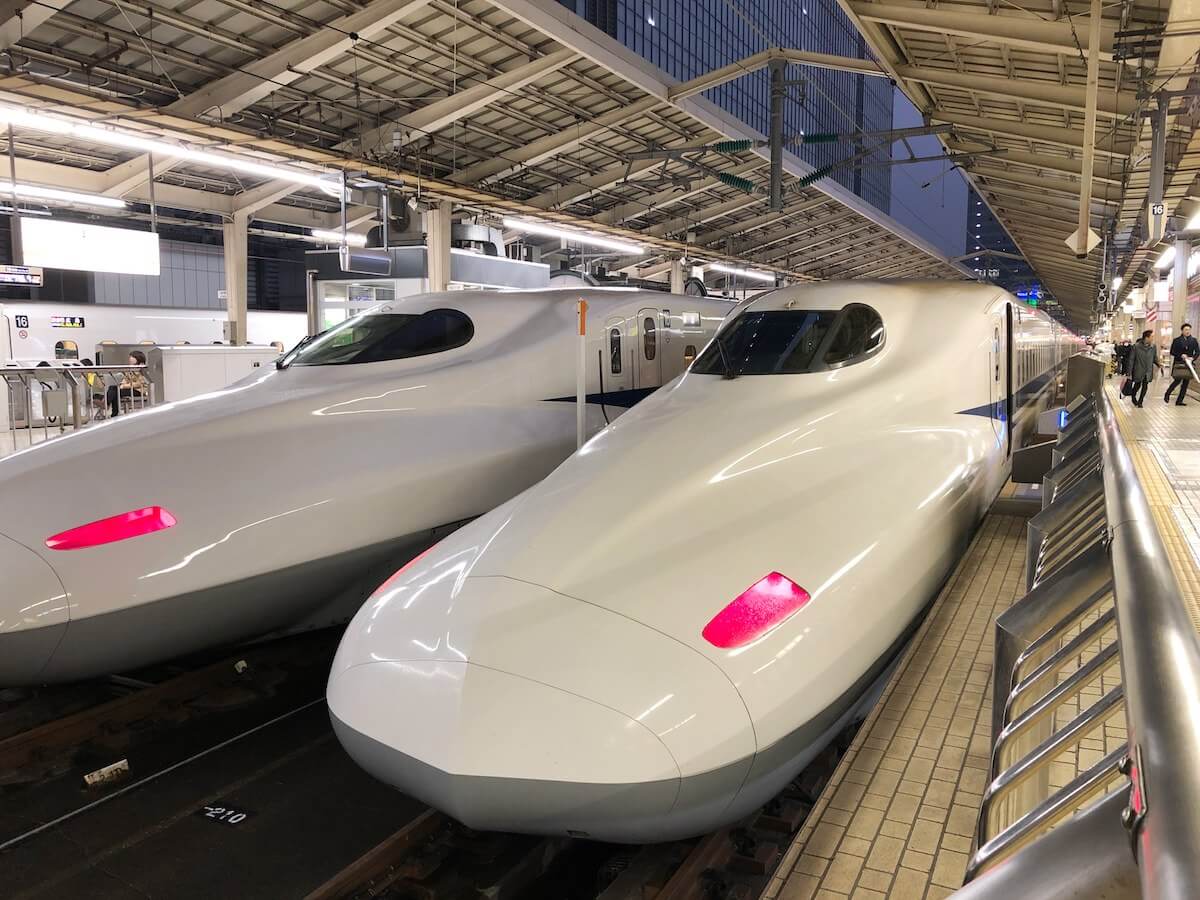 東京から伊勢神宮の途中まで新幹線で移動する