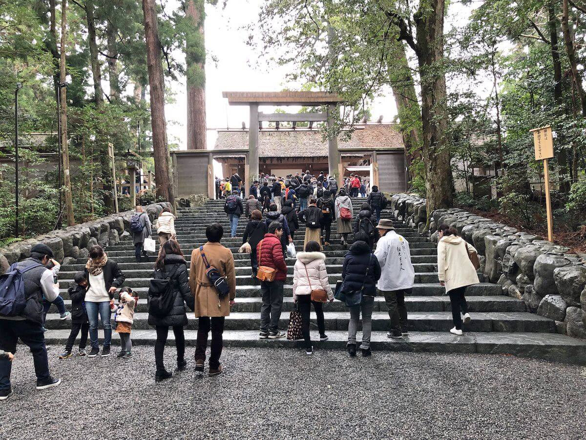 伊勢神宮の内宮の写真
