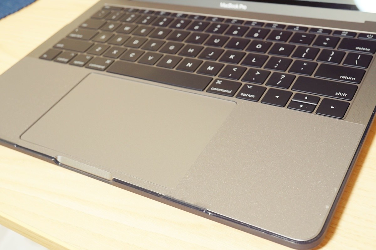 macbookとパームレスト